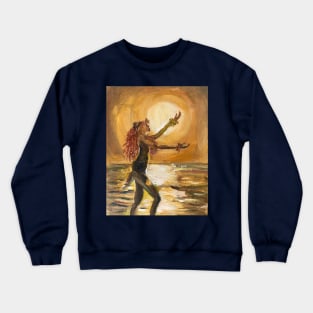 Mai Ke Kai Mai Ke Ola- From the Ocean Comes Life Crewneck Sweatshirt